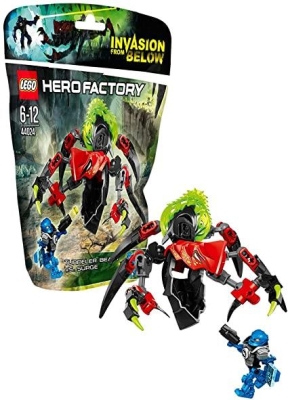 Lego Hero Factory Tunneler Beast Vs Surge 44024