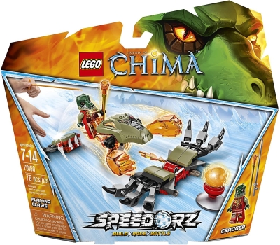 Lego Legends Of Chima Speedorz Flaming Claws 70150