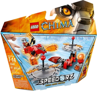 Lego Legends Of Chima Speedorz Scorching Blades 70149