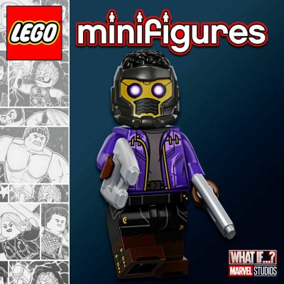 LEGO Marvel Studios Series 71031 T'Challa Star-Lord Minifigür