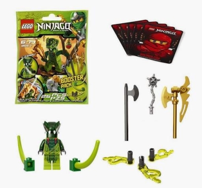 Lego Ninjago Booster Packs - Lizaru 9557