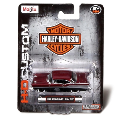 Maisto 1:64 Harley Davidson Custom Cars 1957 Chevrolet Bel Air