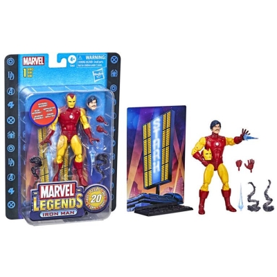 Marvel Legends 20th Anniversary Series 1 Iron Man 15cm Action Figür