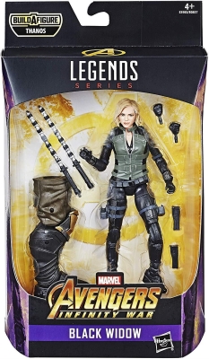 Marvel Legends Series Marvel Avengers Black Widow Figürü