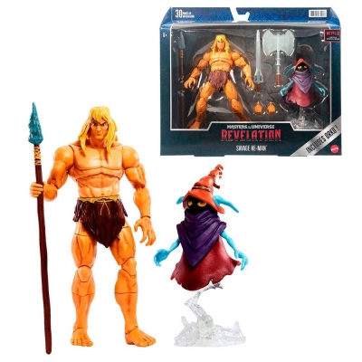 Masters of the Universe Revelation Savage He-Man & Orko