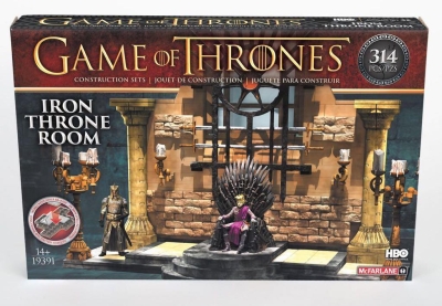 Mcfarlane Game Of Thrones Iron Throne Room 314 Parca Yapi Set