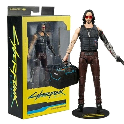 McFarlane Toys Cyberpunk 2077 Johnny Silverhand Bag Action Figür