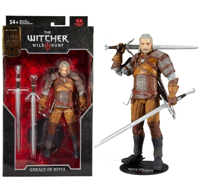 Mcfarlane Toys The Witcher 3 Wild Hunt Geralt Gold Label 7'' Figür