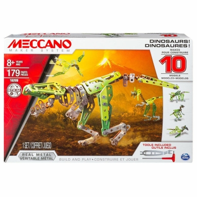 Meccano 10 Modelli Dinazor Set - 179 Parca