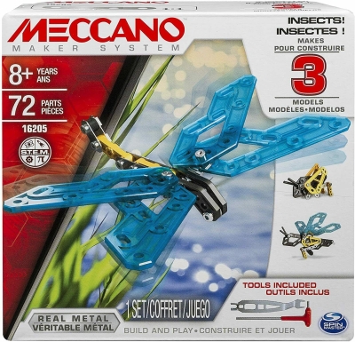 Meccano 3 Modelli Böcek Set - 72 Parca