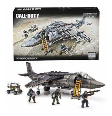 Mega Bloks Call Of Duty Combat Fighter Set 652 Parca