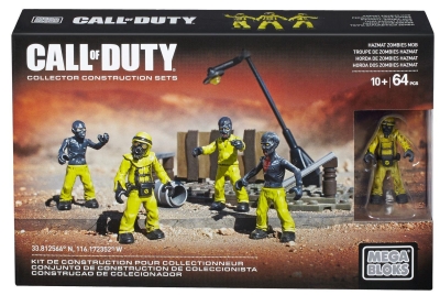 Mega Bloks Call Of Duty Hazmat Zombies 64 Parca