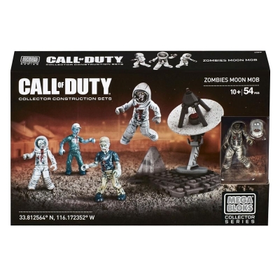 Mega Bloks Call Of Duty Zombies Moon Mob 54 Parca