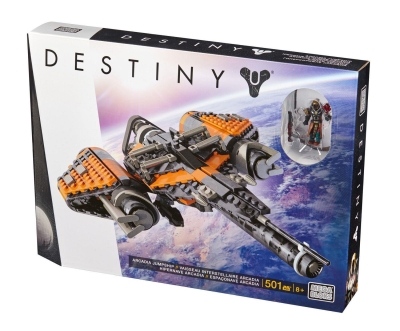 Mega Bloks Destiny Arcadia Jumpship Set 501 Parca