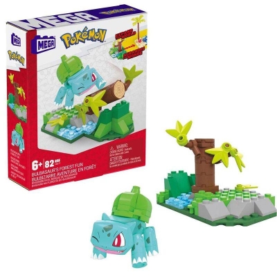 Mega Construx Pokemon Bulbasaur's Forest Fun 82 Parça
