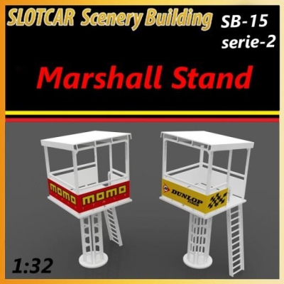 MHS Marshall Stand x2 1:32 Maketi Boyasız