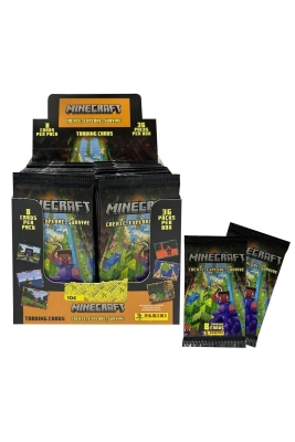Minecraft Create Explore Survive Trading Cards Box 36 Paket