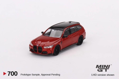 Mini Gt 1/64 BMW M3 Competition Touring Toronto Red Metallic