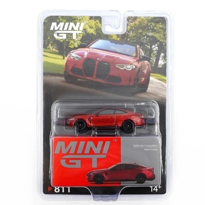 Mini GT 1/64 BMW M4 Competition (G82) Sakhir Orange No:811 Blister