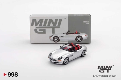 Mini GT 1/64 Bmw Z8 Silver No:998