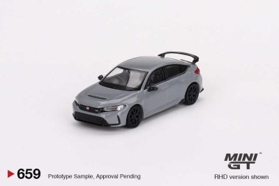 Mini Gt 1/64 Honda Civic Type R Sonic Gray Pearl 2023