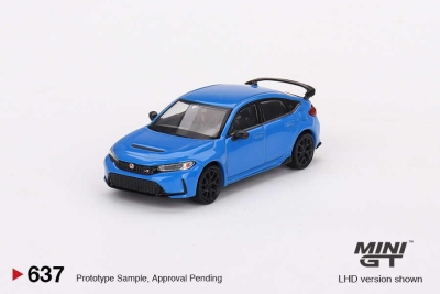 Mini Gt 1/64 Honda Civic Type R Boost Blue Pearl 2023