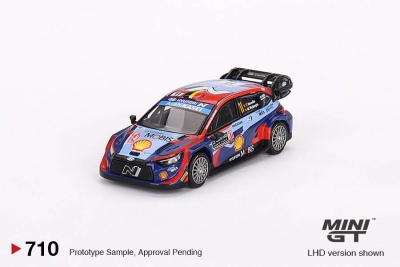 Mini Gt 1/64 Hyundai I20 N Rally1 Hybrid #11 2023 Rally Monte Carlo 3rd Place No:710