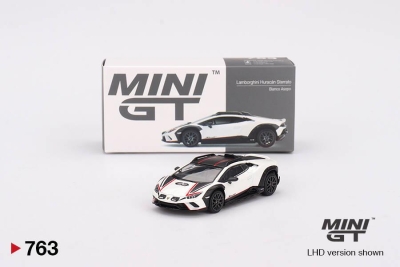 Mini Gt 1/64 Lamborghini Huracan Sterrato Bianco Asopo No:763