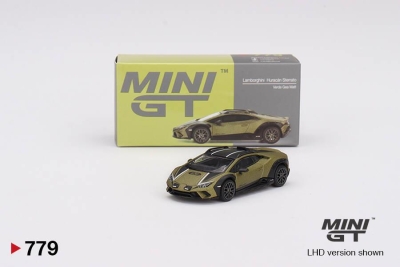 Mini Gt 1/64 Lamborghini Huracan Sterrato Verde Gea Matt No:779
