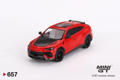 Mini Gt 1/64 Lamborghini Urus Performante Rosso Mars
