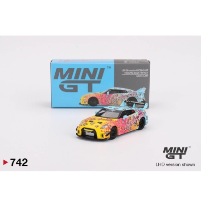 Mini Gt 1/64 Lb-Silhouette Works Gt Nissan 35Gt-RR Ver.1 Lbwk Kuma No:742