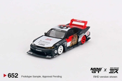Mini Gt 1/64 Lb-Super Silhouette Nissan Silvia (S15)“Garuda” Mini Gt X Mizu