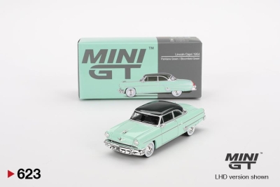 Mini GT 1/64 Lincoln Capri 1954 Parklane Green / Bloomfield Green