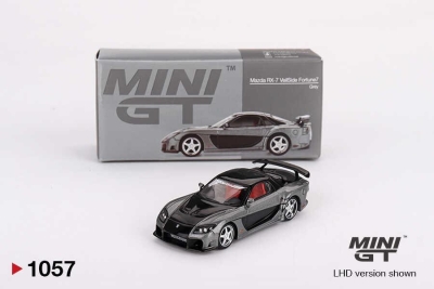 Mini GT 1/64 Mazda RX-7 VeilSide Fortune Grey No:1057