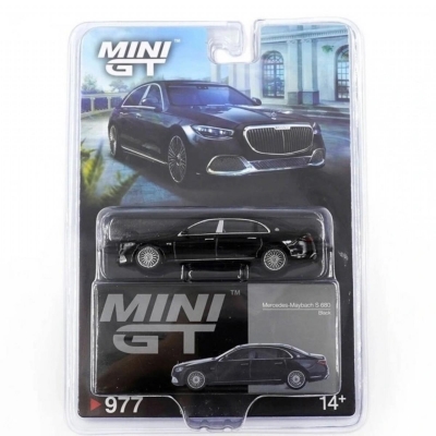 Mini GT 1/64 Mercedes-Maybach S 680 Black Blister No:977