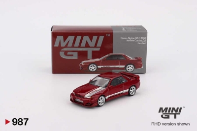 Mini GT 1/64 Nissan Skyline GT-R (R32) VeilSide Combat C-I Gem Red No:987