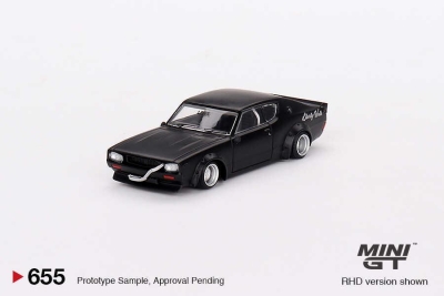 Mini Gt 1/64 Nissan Skyline Kenmeri Liberty Walk Matt Black