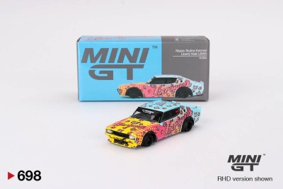 Mini Gt 1/64 Nissan Skyline Kenmeri Liberty Walk Lbwk Kuma