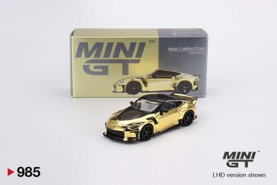Mini GT 1/64 Nissan Z VeilSide FFZ400 Gold Chrome No:985