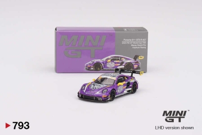 Mini Gt 1/64 Porsche 911 Gt3 R #27 Hubauto Racing 2023 Fia Gt World Cup No:793