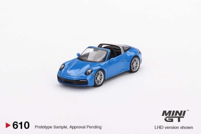 Mini Gt 1/64 Porsche 911 Targa 4s Shark Blue