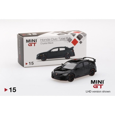 Mini GT Honda Civic Type R Crystal Black Rhd 1:64