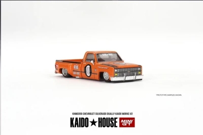 Mini Gt Kaido 1/64 Chevrolet Silverado Dually Kaido Works V2