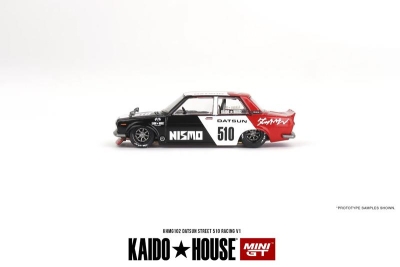 Mini Gt Kaido 1/64 Datsun Street 510 Racing V1