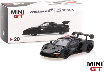 Mini Gt McLaren Senna Onyx Black Lhd 1:64