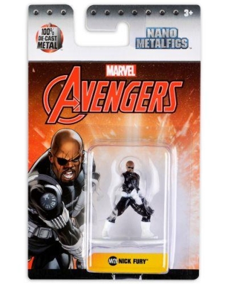 Nano Metalfigs Marvel - Nick Fury Figürü 4cm