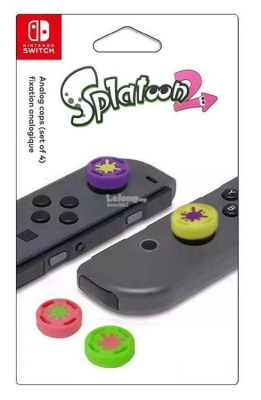 Nintendo Switch Splatoon Controller Analog Koruyucu 4 Adet