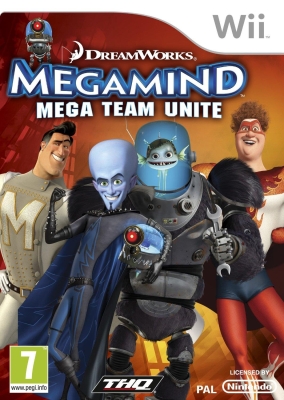 Nintendo Wii Megamind Mega Team Unite