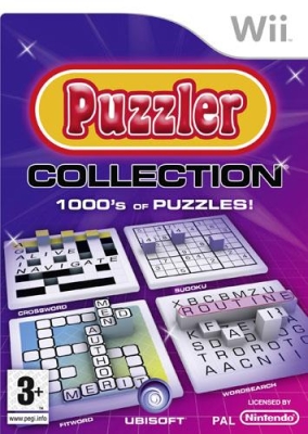 Nintendo Wii Puzzler Collection 1000s Of Puzzles -Wii Konsol Oyunudur!!!