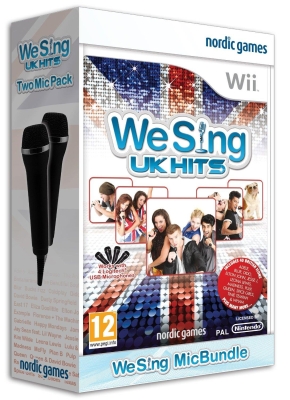 Nintendo Wii We Sing Uk Hits Oyun + 2 Mikrofon
